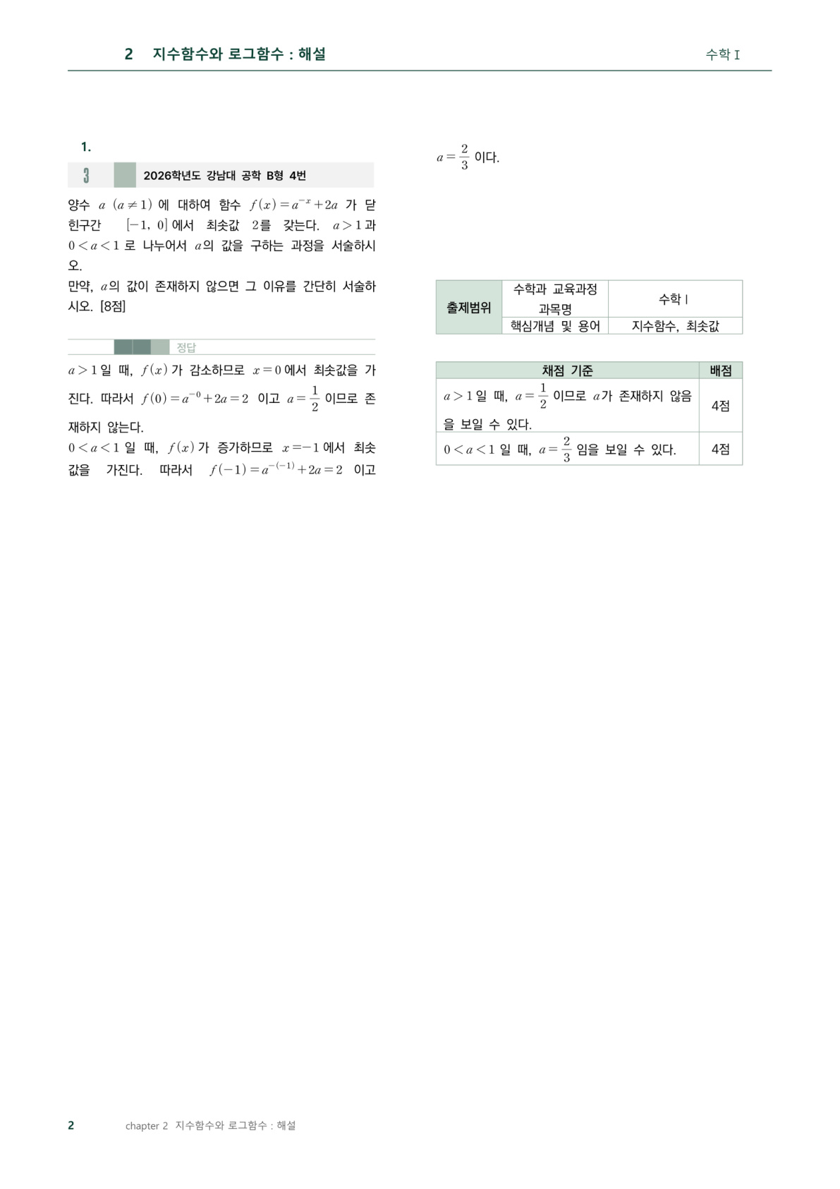 기출 해부 타이핑 해설 샘플 - 채점 기준표